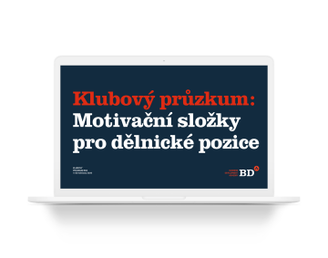 Klubový průzkum: Motivační složky pro dělnické pozice