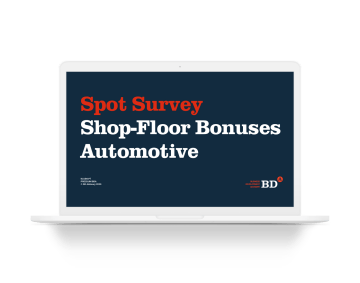 Shop Floor Bonuses: Focus on Automotive
